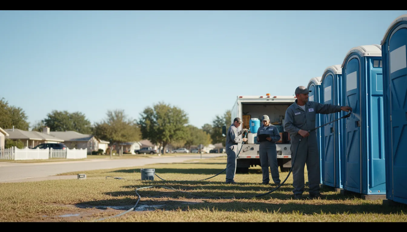 Long-Term Portable Toilet Rental in Bainbridge, GA near me